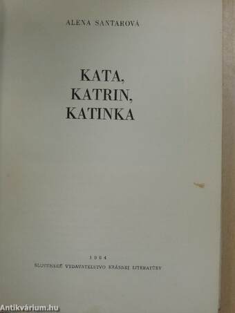 Kata, Katrin, Katinka