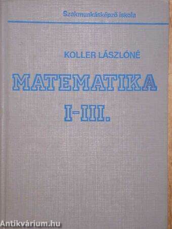 Matematika I-III.