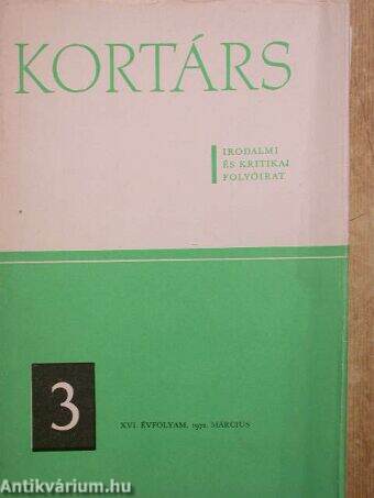 Kortárs 1972. március