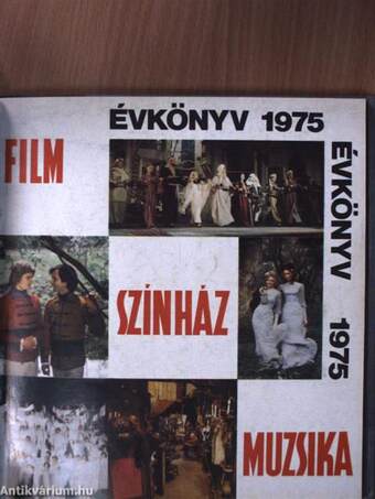 Film-Színház-Muzsika Évkönyv 1974-1975./Színészkönyv 1977.