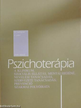 Pszichoterápia 2008. február