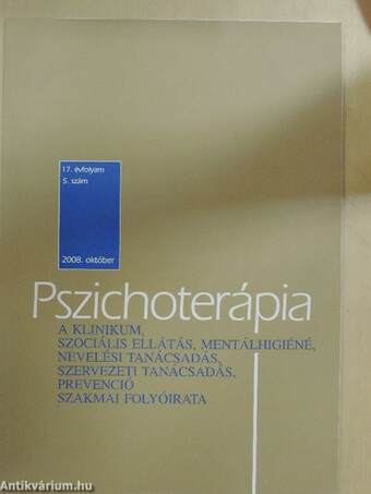 Pszichoterápia 2008. október