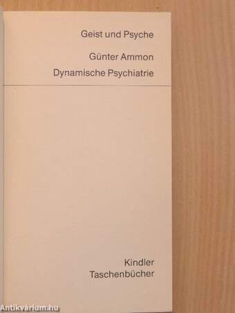 Dynamische Psychiatrie