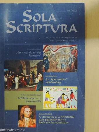 Sola Scriptura 2011/1.