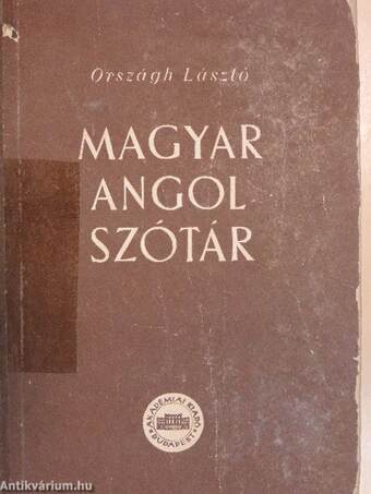 Magyar-angol szótár