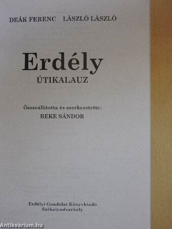 Erdély útikalauz