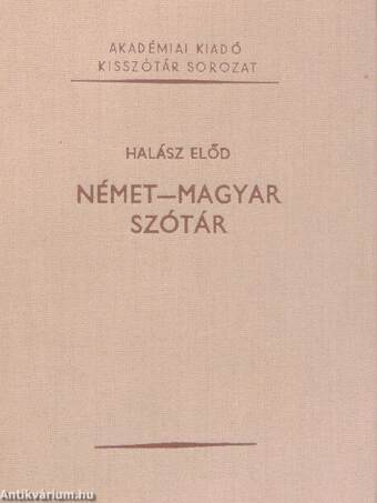 Német-magyar szótár