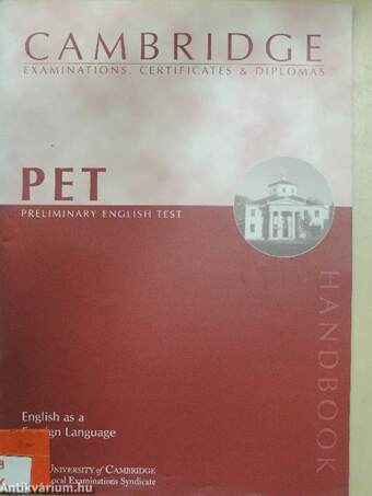 Cambridge PET - Handbook