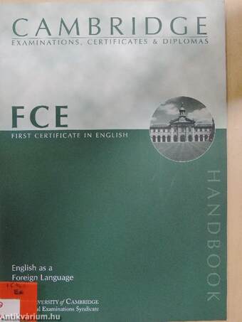 Cambridge FCE - Handbook