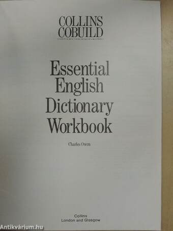 Essential English Dictionary - Workbook