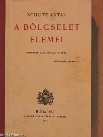 A bölcselet elemei