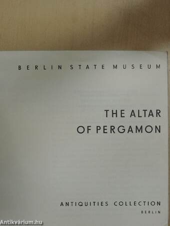 Der Altar von Pergamon/The Altar of Pergamon