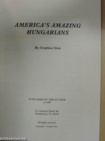 America's Amazing Hungarians