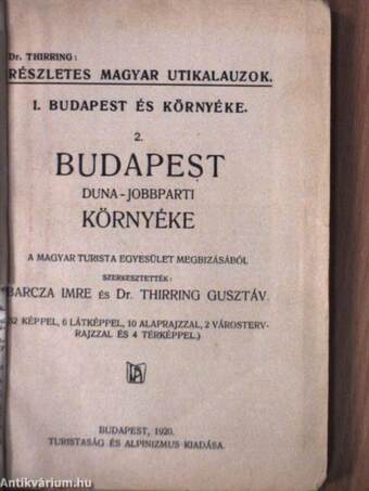 Budapest Duna-jobbparti környéke