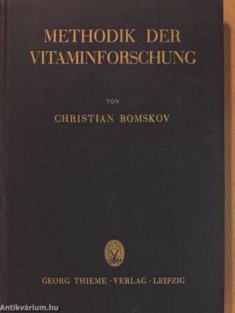 Methodik der Vitaminforschung