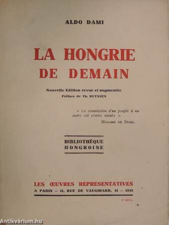 La Hongrie de Demain