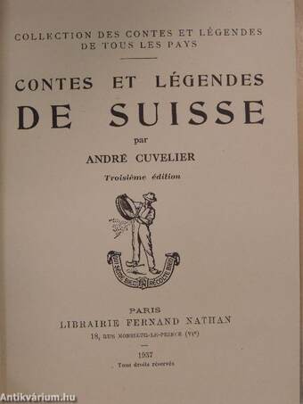 Contes et légendes de Suisse