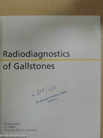 Radiodiagnostics of Gallstones