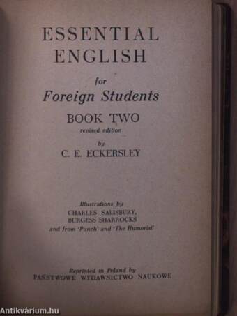 Essential English for Foreign Students I-IV.