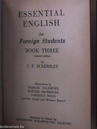 Essential English for Foreign Students I-IV.