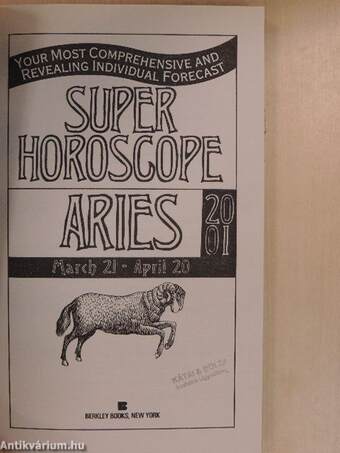 Super Horoscope - Aries 2001