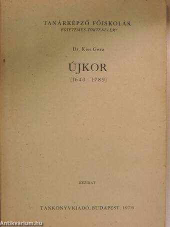 Újkor