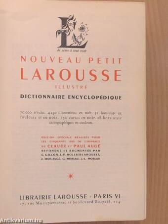 Nouveau petit Larousse illustré