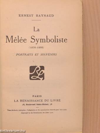 La Mélée Symboliste I-III.