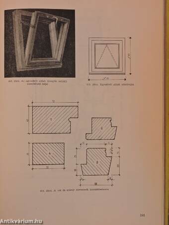 Asztalos szakrajz és szerkezettan I-II.