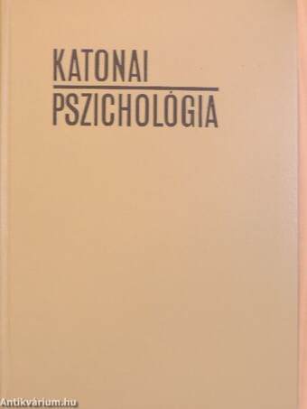 Katonai pszichológia