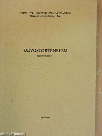 Orvostörténelem