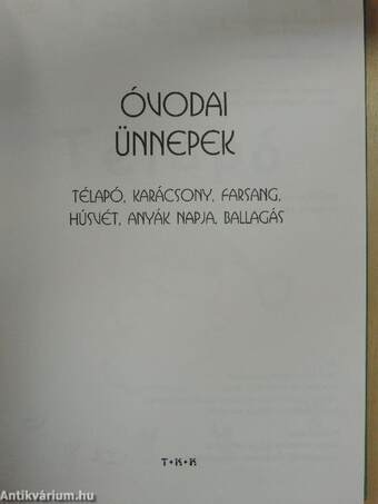 Óvodai ünnepek