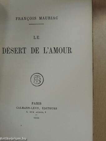 Le Désert de L'Amour