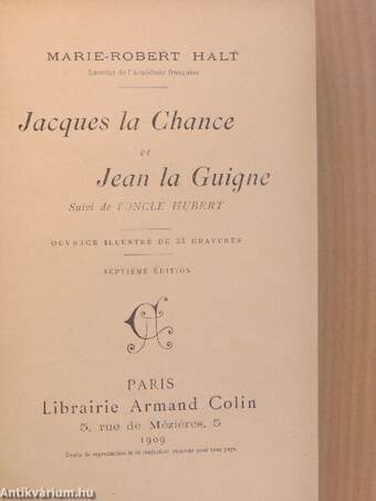 Jacques la Chance et Jean la Guigne