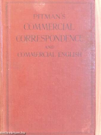 Pitman's Commercial Correspondence and Commercial English