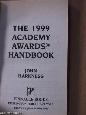 The 1999 Academy Awards Handbook