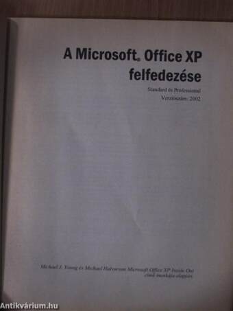 A Microsoft Office XP felfedezése