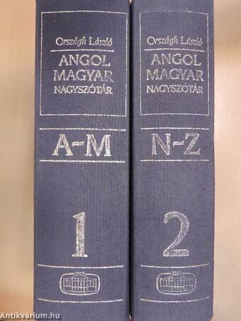 Angol-magyar nagyszótár 1-2.