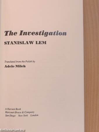 The Investigation