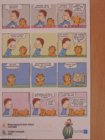 Garfield 2007/8. augusztus