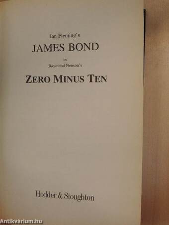 James Bond - Zero Minus Ten