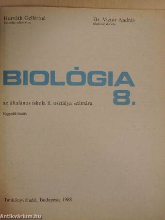 Biológia 8.