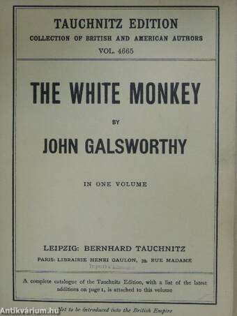 The White Monkey