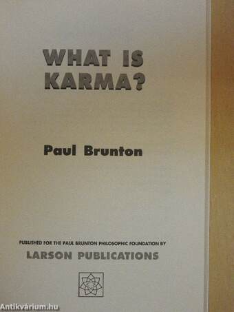 What is karma?