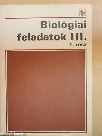 Biológiai feladatok III/1-2.