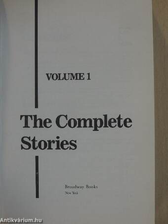 The Complete Stories I.