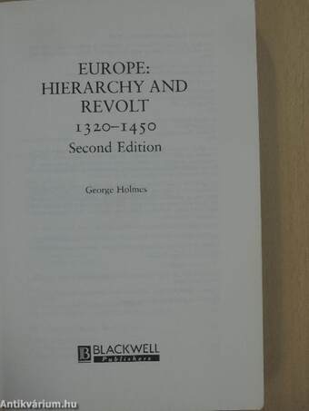 Europe: Hierarchy and Revolt 1320-1450