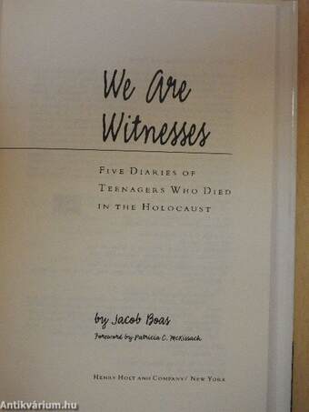 We are Witnesses