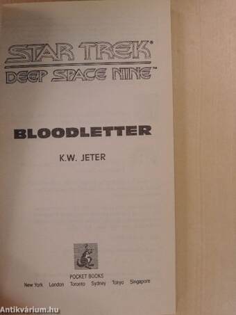 Star Trek: Deep Space Nine - Bloodletter