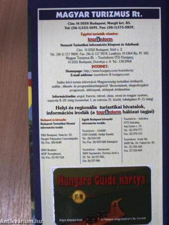 Hungaro Guide 1997-1998